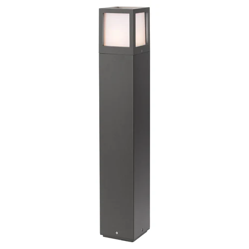Stâlpișori Brick E27 1 x 23 W IP54 Gri Închis