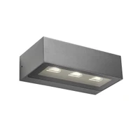 Aplice Cape LED 15.5 W 3000 K IP54 Gri Închis