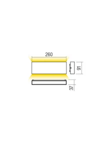 Aplice Kamal LED 17.5 W 4000 K IP54 Gri Închis 2