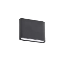 Бра Klippe LED 6.5 W 3000 K IP54 Темно-серый
