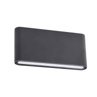 Бра Klippe LED 13 W 3000 K IP54 Темно-серый