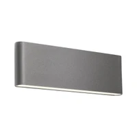 Aplice Klippe LED 24 W 3000 K IP54 Gri Închis