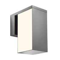 Aplice Kub LED 24 W 3000 K IP54 Gri Închis