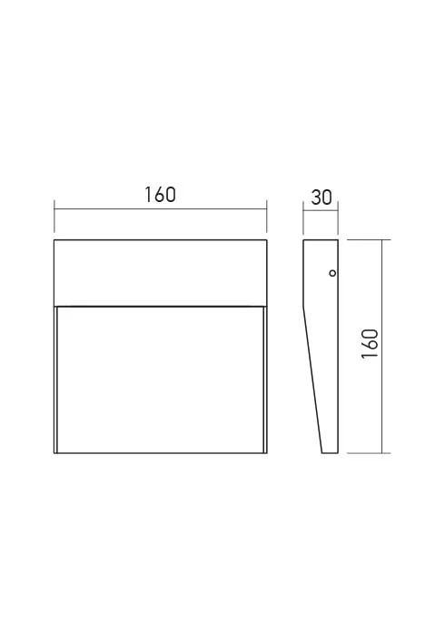Spoturi scări Lander LED 6 W 3000 K IP54 Alb Nisipiu 2
