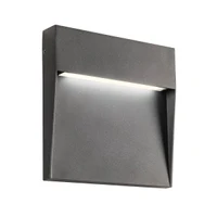 Spoturi scări Lander LED 6 W 3000 K IP54 Gri Închis
