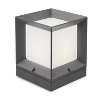 Stâlpișori Landmark E27 1 x 23 W IP54 Gri Închis