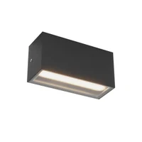 Aplice Limas LED 12 W 2700/3000 K IP65 Negru Nisipiu