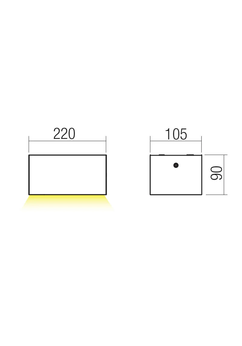 Бра Limas LED 12 W 2700/3000 K IP65 Кортен 2