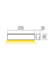 Aplice Omnia LED 13.5 W 2700 K IP54 Gri Închis 2