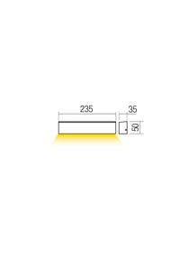 Aplice Omnia LED 13.5 W 3000 K IP54 Gri Închis 2