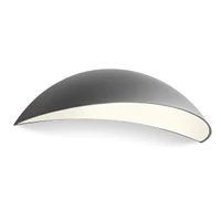 Бра Palma LED 18 W 3000 K IP54 Темно-серый