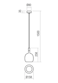 Подвесные светильники Potter GU10 1 x 10 W IP65 Слоновая кость 2