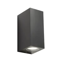 Aplice Punta GU10 2 x 7 W IP44 Gri Închis