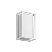Aplică / plafonieră Quadris LED 12 W 3000 K IP54 Alb Nisipiu