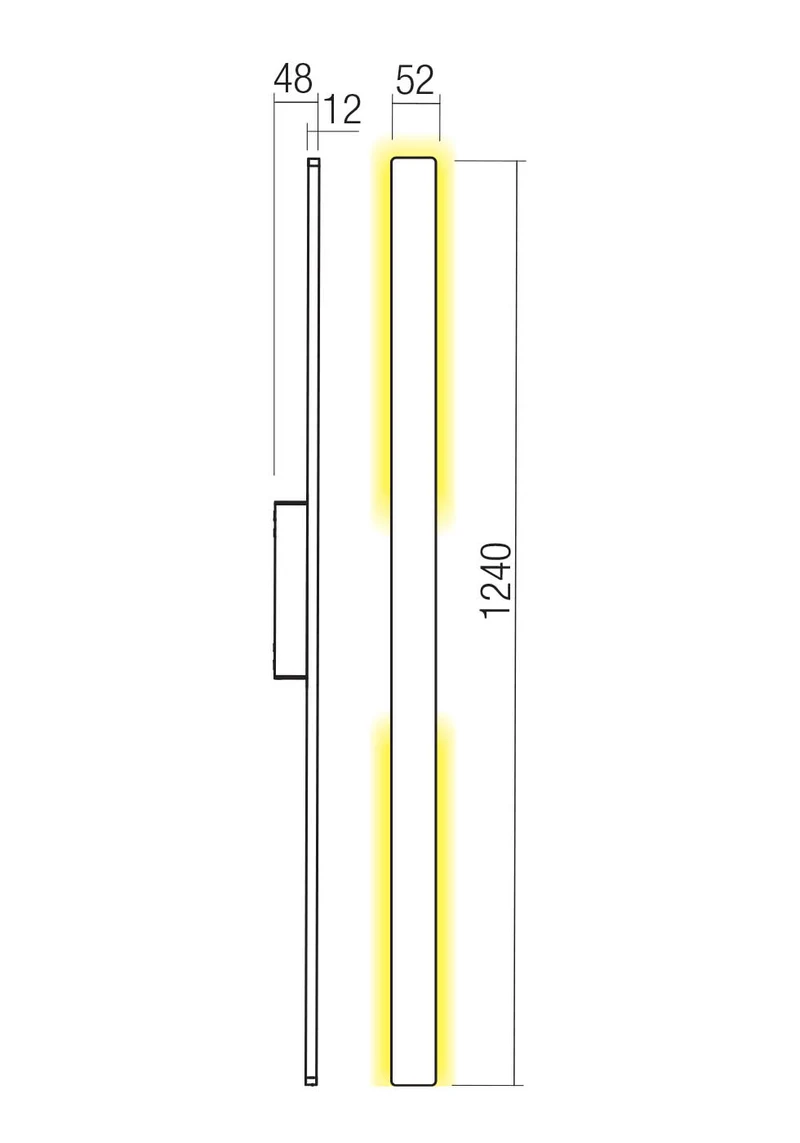 Aplice Reflexa LED 20 W 2700 K IP54 Alb Nisipiu 2
