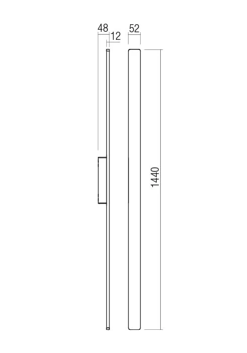 Бра Reflexa LED 24 W 3000 K IP54 Кортен 2