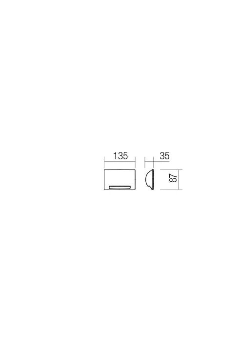 Spoturi scări Slot LED 5 W 3000 K IP65 Gri Închis 2