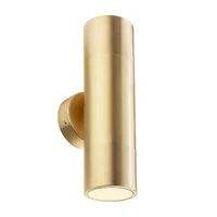 Aplice Stake GU10 2 x 7 W IP65 Alamă Naturală