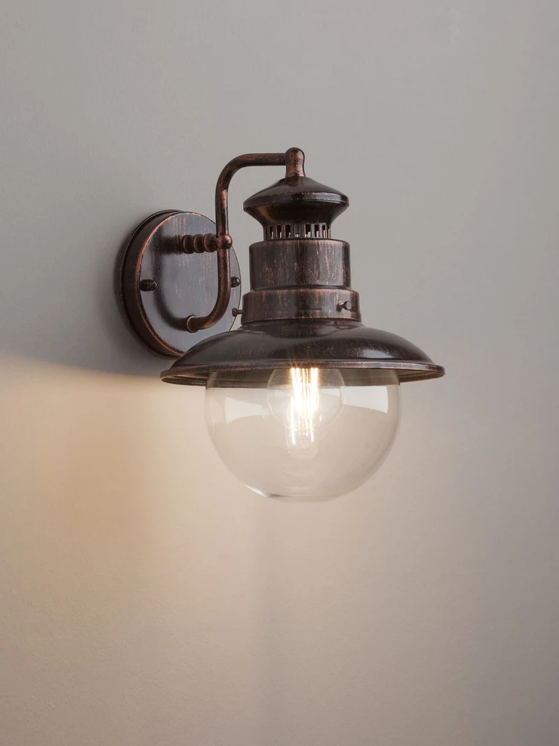Aplică exterior Scott 1 x max. 42 W E27 BK/COPPER 2
