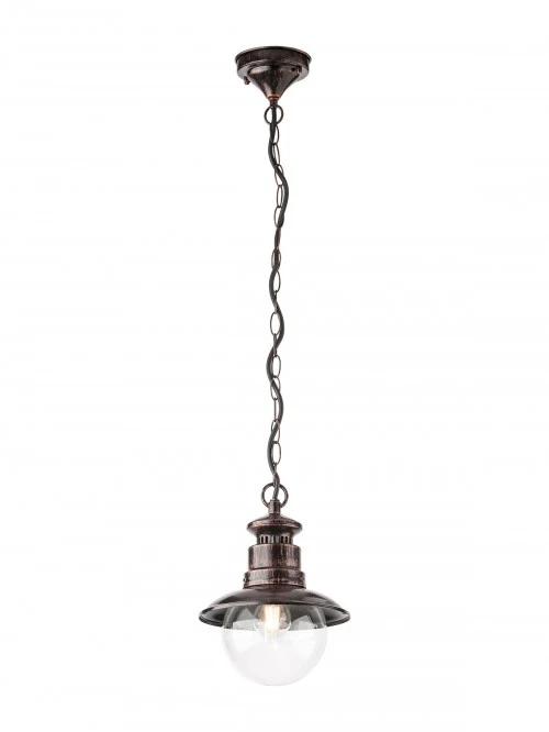 Уличный подвесной светильник Scott 1 x max. 42 W E27 BK/COPPER 3