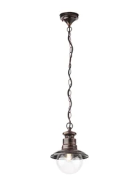 Уличный подвесной светильник Scott 1 x max. 42 W E27 BK/COPPER