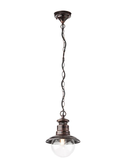 Уличный подвесной светильник Scott 1 x max. 42 W E27 BK/COPPER