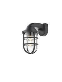 Уличный настенный светильник Cage E27 MAX 28 W IP44 BK 3