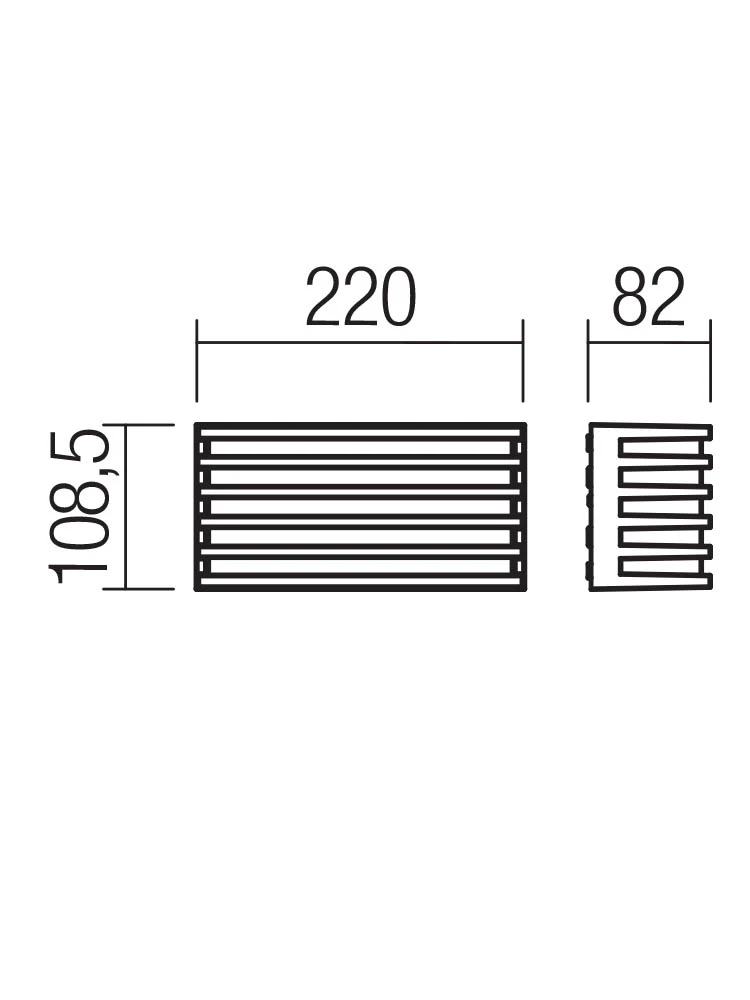 Aplică exterior Blaze LED 12 W IP65 3000 K DG 2