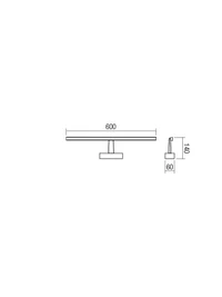 Aplică Neptune 12 W 4000 K IP44 CHROME 2