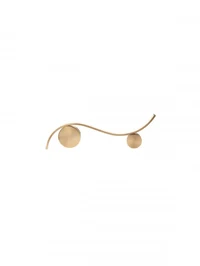 Aplică Wave LED 9 W 3000 K D600 BRASS 3