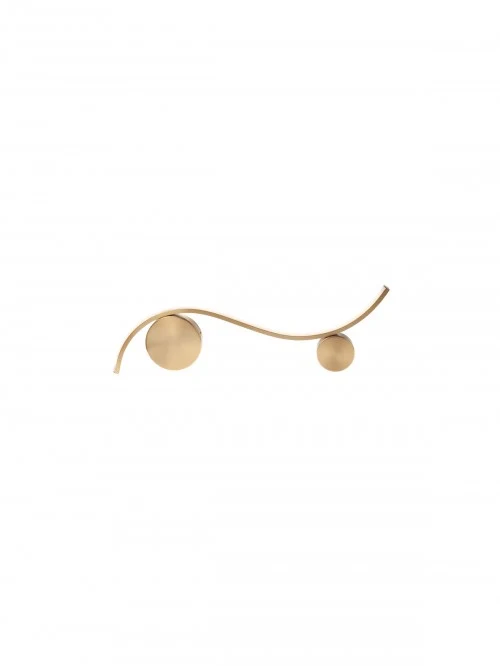 Aplică Wave LED 9 W 3000 K D600 BRASS 3