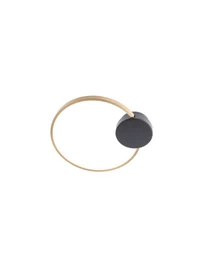 Aplică / plafonieră Atom LED 11 W 3000 K BK/BRASS