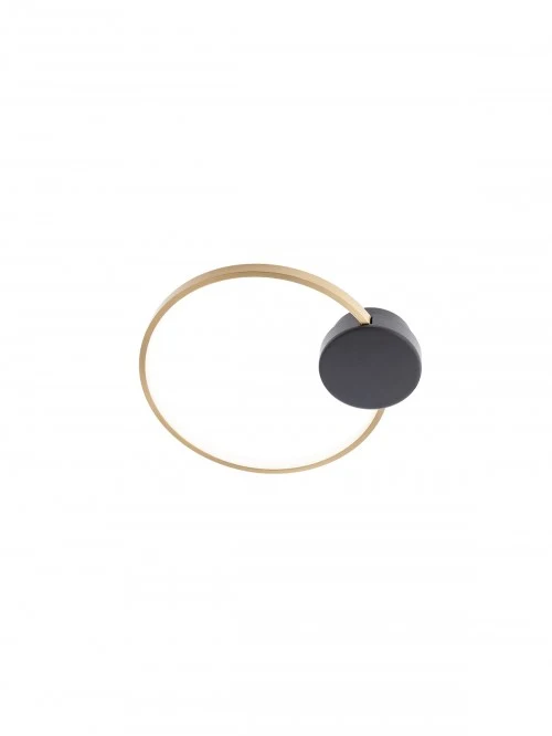 Aplică / plafonieră Atom LED 11 W 3000 K BK/BRASS