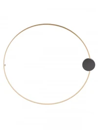 Aplică / plafonieră Atom LED 23 W 3000 K D800 BK/BRASS 3