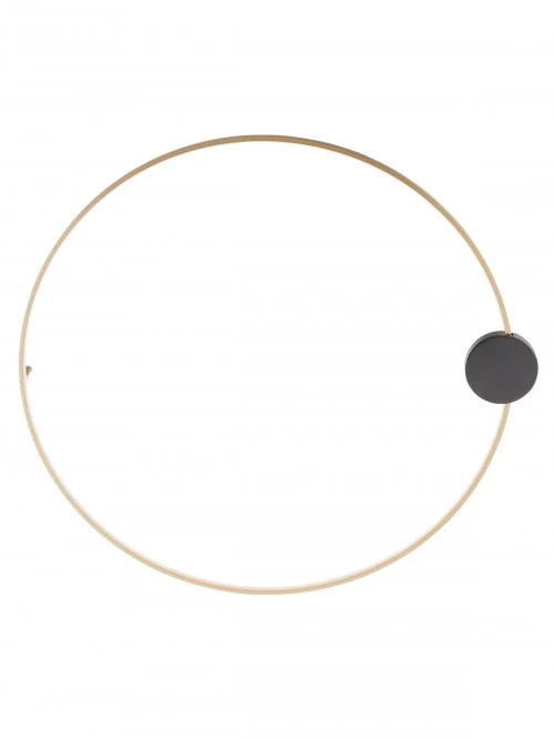Aplică / plafonieră Atom LED 23 W 3000 K D800 BK/BRASS 3