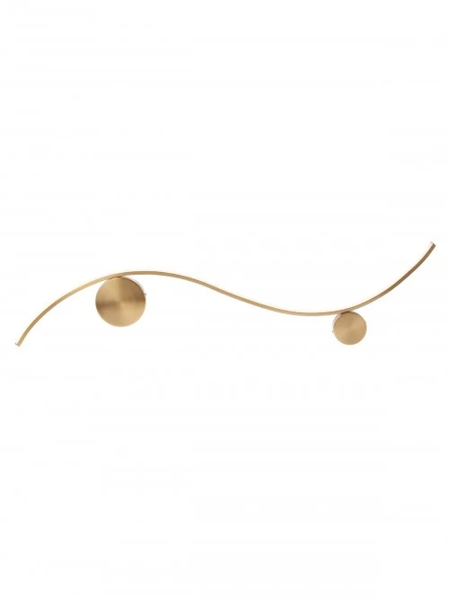 Aplică Wave LED 11 W 3000 K D1000 BRASS 3