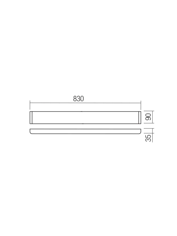 Aplică Pepas LED 30 W 3000 K SBK 2