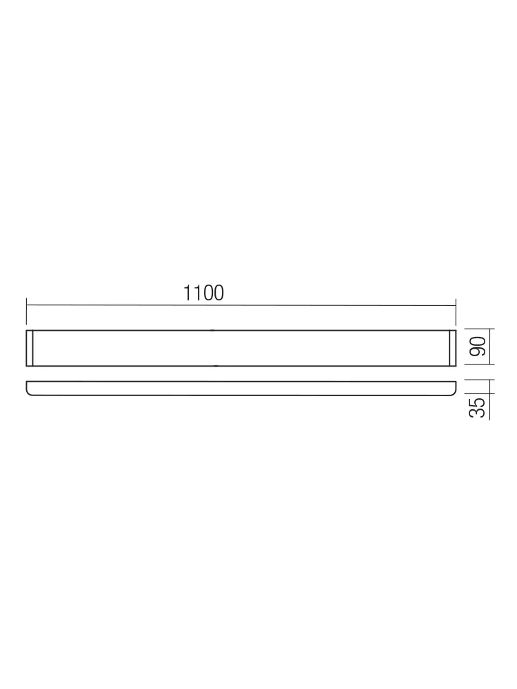 Aplică Pepas LED 36 W 3000 K SBK 2