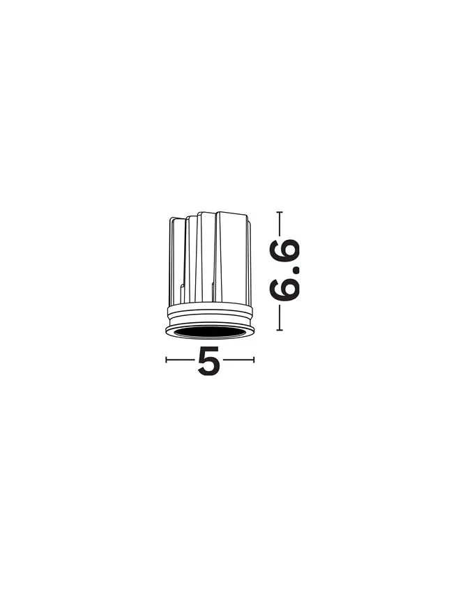 Spot Spezia LED 10 W, 220-240 V, 909 lm, 2700K, IP44, UGR <6, CRI ≥97, aluminiu 4