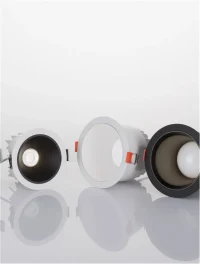 Spot CARPO 20 W, 220 V, 521 lm, 3000K, IP20, UGR <19, CRI ≥90, aluminiu 3