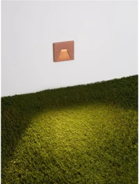 Aplică exterior RUT LED 3 W, 220-240 V, 47 lm, 3000K, IP65, ciment 6