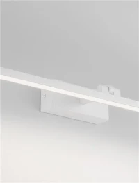 Aplică MAREL LED 12 W, 220-240 V, 780 lm, 3000-4000K, IP44, CCT selectabil prin DIP switch, aluminiu, acril și oțel 5