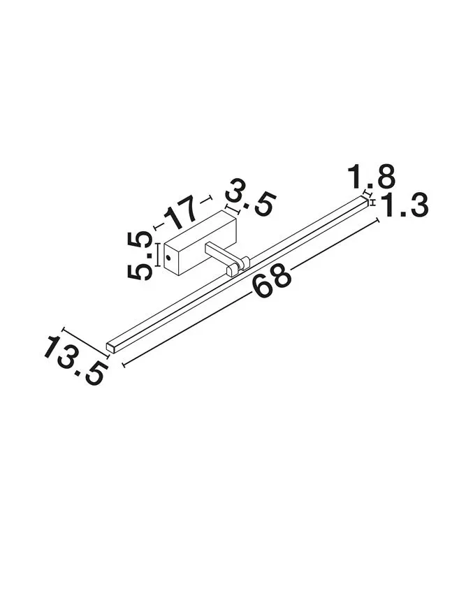 Aplică MAREL LED 16 W, 220-240 V, 1040 lm, 3000-4000K, IP44, CCT selectabil prin DIP switch, aluminiu, acril și oțel 7