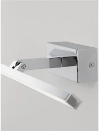 Aplică MAREL LED 12 W, 220-240 V, 780 lm, 3000-4000K, IP44, CCT selectabil prin DIP switch, aluminiu, acril și oțel 7