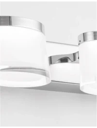 Aplică SABIA LED 15 W, 220-240 V, 1620 lm, 3000K, IP44, aluminiu și acril 4