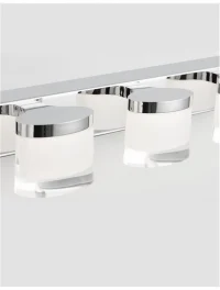 Aplică SABIA LED 20 W, 220-240 V, 1906 lm, 3000K, IP44, aluminiu și acril 3