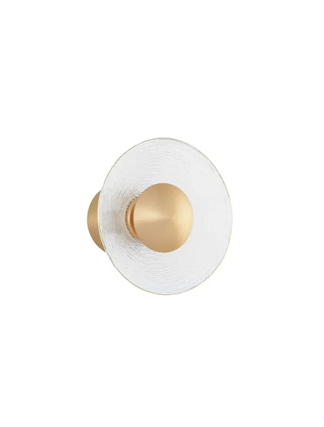 Aplică ESIL LED 8 W, 230 V, 536 lm, 3000K, IP20, aluminiu, sticlă și alamă 2
