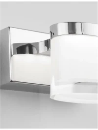 Aplică SABIA LED 5 W, 220-240 V, 513 lm, 3000K, IP44, aluminiu și acril 3