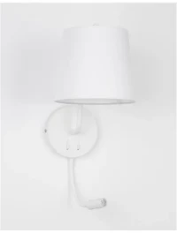 Aplică SAGE E27, 3 W / 1x12 W, 220 V, 190 lm, 3000K, IP20, aluminiu și textil 3