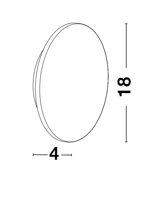 Aplică ASTRID LED 12 W, 220-240 V, 1264 lm, 3000K, IP20, aluminiu, acril și metal 6